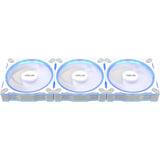 Asus prime mr120 argb reverse fan - triple pack case fans (wit, 3 stuks, 120 x 120 x 28 mm, 3 stuks)