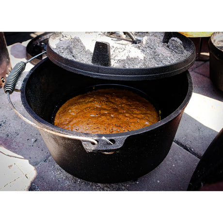 The windmill dutch oven 9 qt kookpan (zwart, ø 31.5 cm | 8.5 liter)