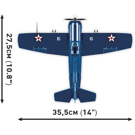 Cobi historical collection - f4f wildcat - northrop grumman constructiespeelgoed (schaal 1:32)