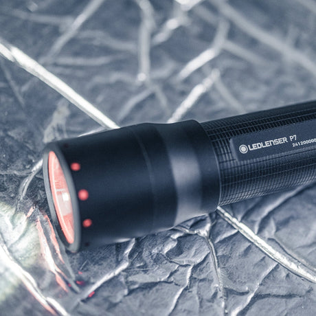 Ledlenser p7 zaklamp (zwart, 650 lm, 6000-7500k)