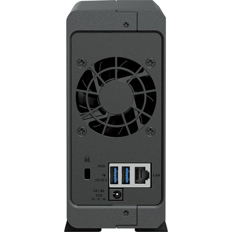 Synology diskstation ds124 nas (zwart, usb-a 3.2 (5 gbit s))