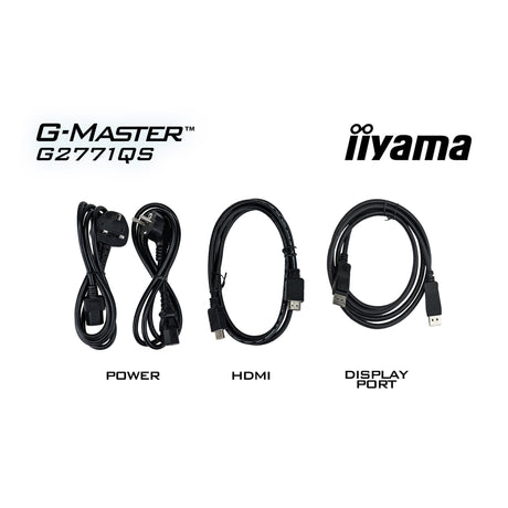 Iiyama g-master red eagle g2771qs-b1 27 gaming monitor (zwart, 2x hdmi, displayport, 200 hz)