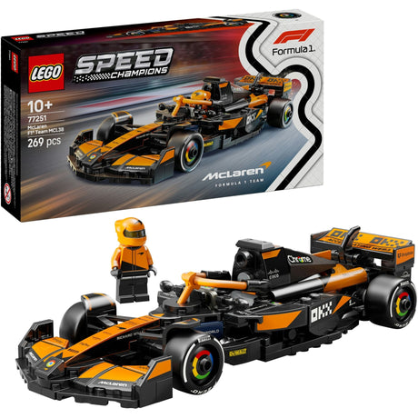 Lego speed champions mclaren f1 team mcl38 racewagen set - 77251