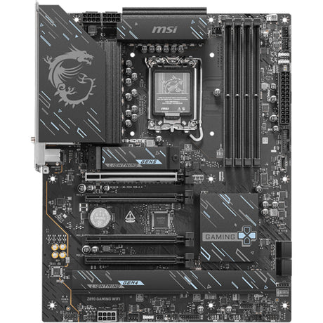 Msi z890 gaming wifi socket 1851 moederbord (zwart, raid, 2,5gb-lan, wi-fi 7, bt, sound, atx)