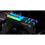 G.skill trident z rgb 16 gb ddr4-3000 (2x 8 gb) werkgeheugen (zwart, f4-3000c16d-16gtzr, xmp 2.0)
