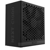 Nzxt c1000 gold atx 3.1 modulaire 1000 watt voeding (zwart, 1x 12v-2x6, 3x pcie)