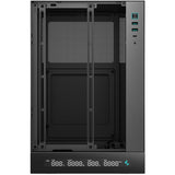 Deepcool ch170 digital mini tower behuizing (zwart | 2x usb-a | 1x usb-c)