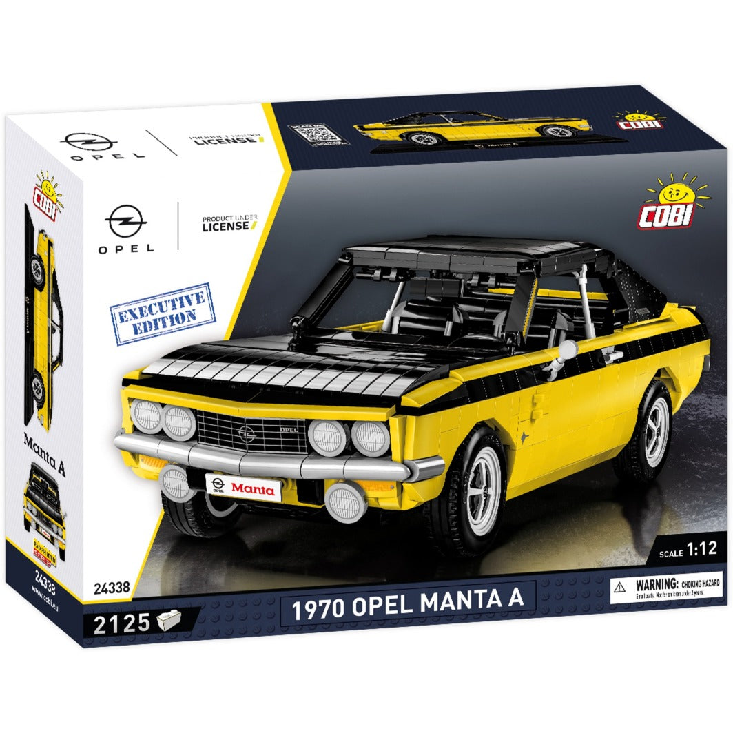 Cobi opel manta a 1970 - executive edition constructiespeelgoed (schaal 1:12)