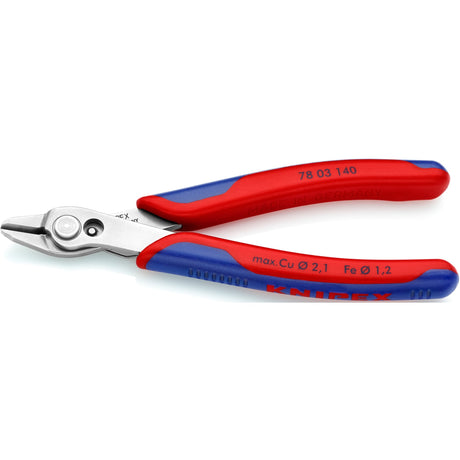 Knipex super-knips 78 03 140 elektronica en fijnmechanica printtang 144 mm