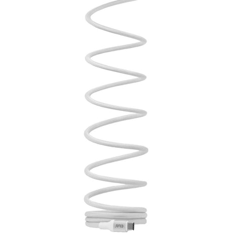 Club 3d magnetische usb‑c kabel (wit, 2 meter)