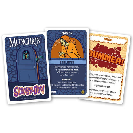 European player network munchkin: scooby-doo kaartspel (engels, 3 - 6 spelers, 60 minuten, vanaf 10 jaar)