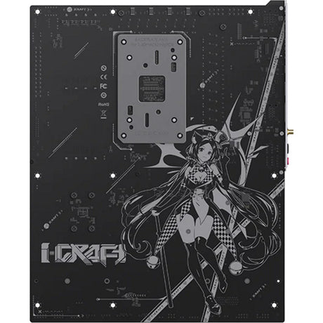 Maxsun ms-icraft b850 aiga socket am5 moederbord (zwart, raid, 5.0 gb-lan, wlan, bt, sound, atx )