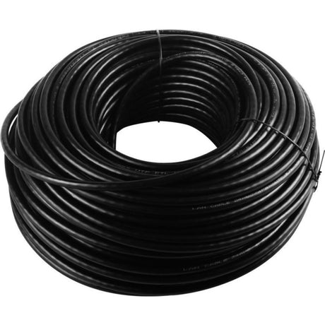 Goobay netwerkkabel cat.6 u utp, outdoor (zwart, 100 meter)