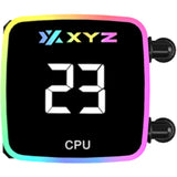 Xyz pc gear aquapulse aio 240 waterkoeling (zwart, argb, pwm)