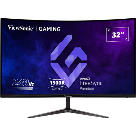 Viewsonic vx3219-pc-mhd 32 curved gaming monitor (zwart, 1x displayport, 2x hdmi, 240 hz)