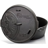 Petromax dutch oven ft12-t kookpan (zwart, 10,8 liter)