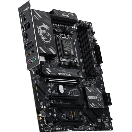 Msi b850 gaming pro wifi6e socket am5 moederbord (zwart, raid, 2.5gb-lan, wi-fi 6e, bt, sound, atx)