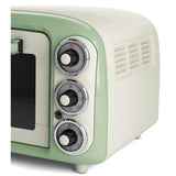 Ariete vintage elektrische oven 0979 04 mini bakoven (groen, 18 liter)