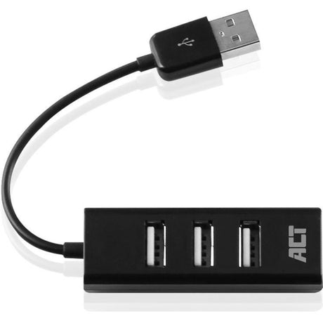 Act connectivity usb hub mini 4 port usb-hub (zwart)