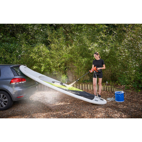 Black+decker bcpc18b-xj 18v hogedrukreiniger (oranje zwart, accu en oplader niet inbegrepen)