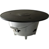 The windmill plancha grillplaat (zwart, 75 cm)