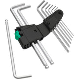 Wera 950 9 hex-plus inbussleutelset - 9 delige - 1,5-10mm - 4013288030160