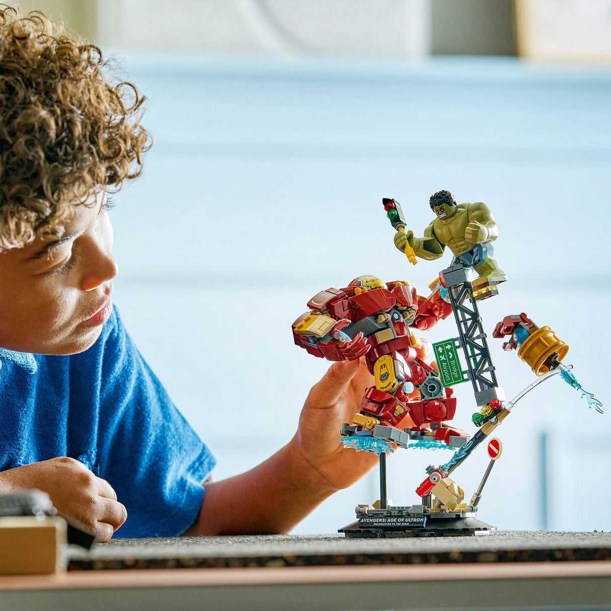 Lego marvel ultieme strijd: hulkbuster vs. hulk bouwpakket - 76343