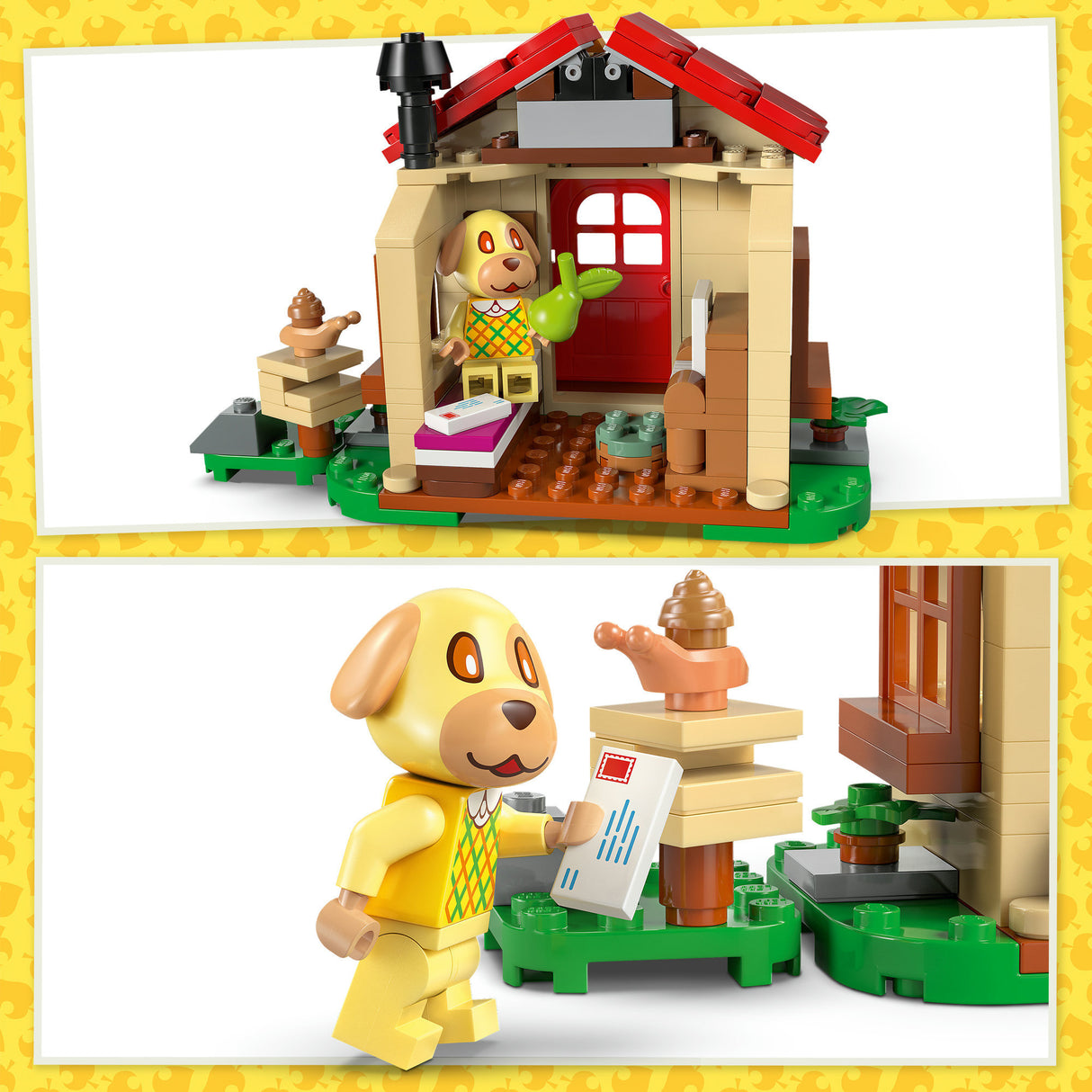 Lego ® animal crossing™ goldies knusse huisje bouwset - 77058