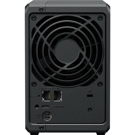 Synology diskstation ds725+ nas (zwart, 2x lan, usb-a 3.2 (5 gbit s))