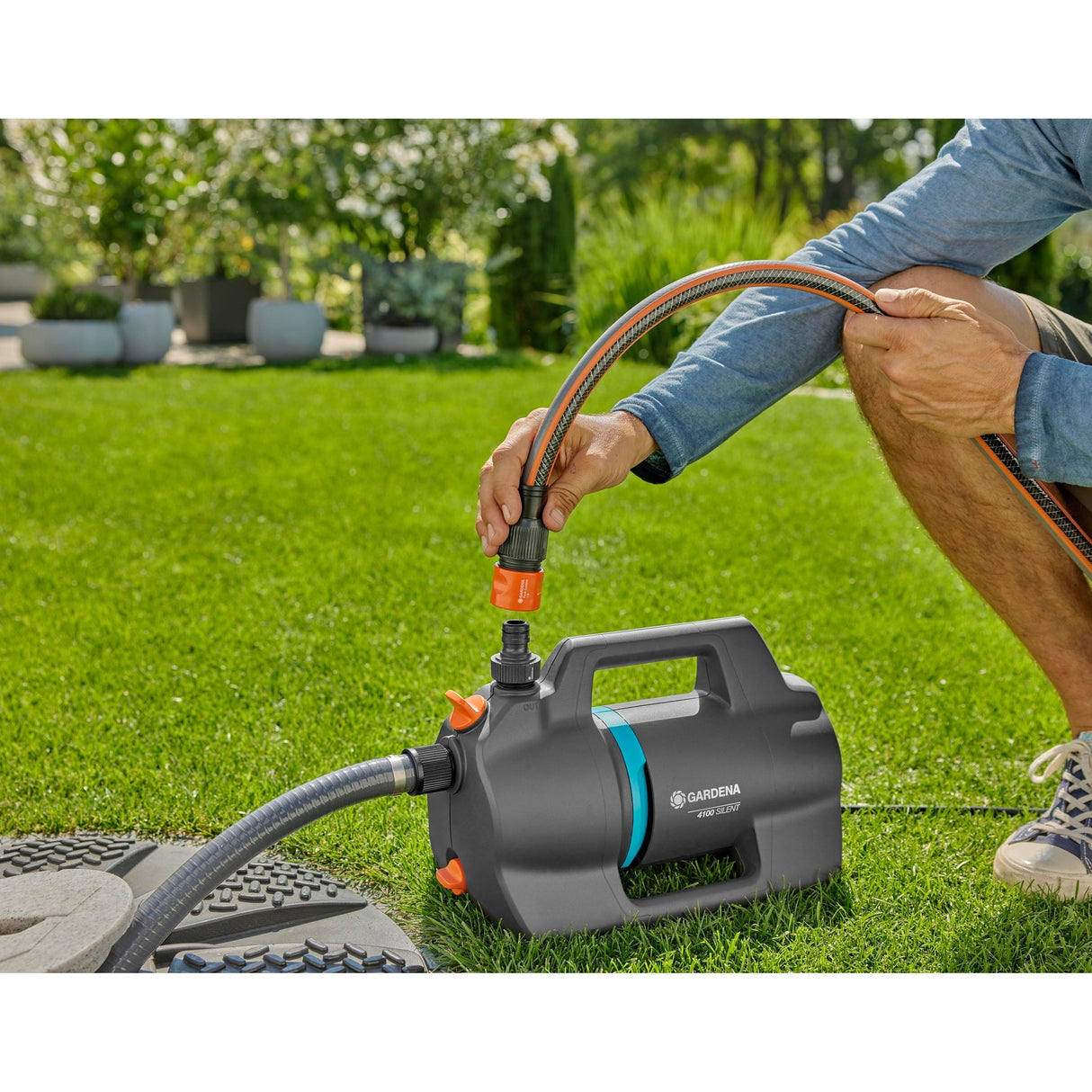 Gardena besproeiingspomp 4100 silent - 09050-20