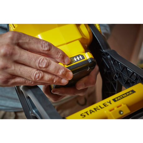 Stanley fatmax v20 18v werklamp (geel zwart, accu en oplader niet inbegrepen)