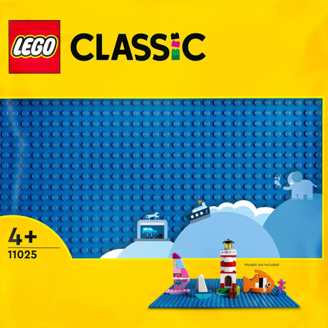 Lego classic - blauwe bouwplaat constructiespeelgoed (11025)