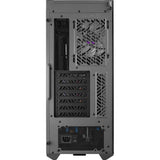 Cooler master td500 max midi tower behuizing (gunmetal | 2x usb-a | 1x usb-c | rgb | tempered glass)