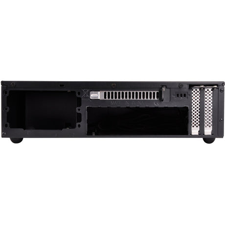 Silverstone sst-ml09b htpc behuizing (zwart | 2x usb-a)