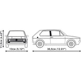 Cobi volkswagen golf gti (1976-1983) - executive edition constructiespeelgoed (schaal 1:12)