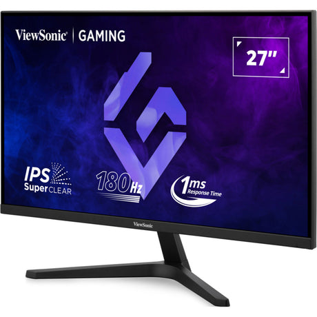 Viewsonic vx27g1-hd 180hz fhd gaming monitor 27 (zwart, 1x displayport, 2x hdmi, 180 hz)