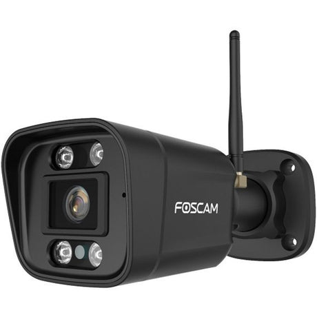 Foscam v5p, 3k 5mp dual-band wifi camera met geluid- en lichtalarm (zwart)