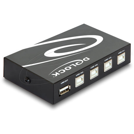 Delock usb-switch 2.0 - 4-poorts manueel