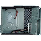 Inter-tech it-607 mini tower behuizing (zwart | 2x usb-a)