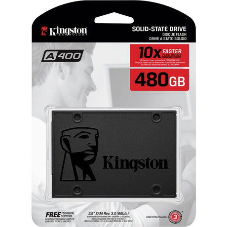Kingston a400 480 gb ssd (sa400s37 480g, sata 600)