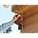 Black+decker 18v schroefklopboormachine + 18v excentrische schuurmachine bundel (zwart oranje)