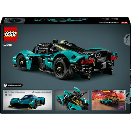 Lego technic aston martin valkyrie bouwpakket met auto speelgoed voor kinderen 42208
