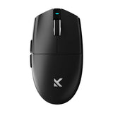 Mchose g3 v2 wireless gaming mouse (zwart, tot 12.000 dpi, 2.4 ghz usb-c bluetooth)