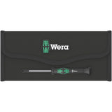 Wera kraftform micro 12 electronics 1 schroevendraaierset elektronica en fijnmechanica 12-delig plat, kruiskop phillips