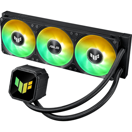 Asus tuf gaming lc iii 360 argb waterkoeling (zwart)
