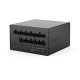 Fractal design ion gold 3 modulaire 1000 watt voeding (zwart, 1x 12v-2x6, 3x pcie)