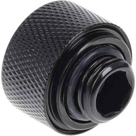 Alphacool eiszapfen 16mm hardtube compression fitting g1 4 - sixpack schroevenset (zwart)