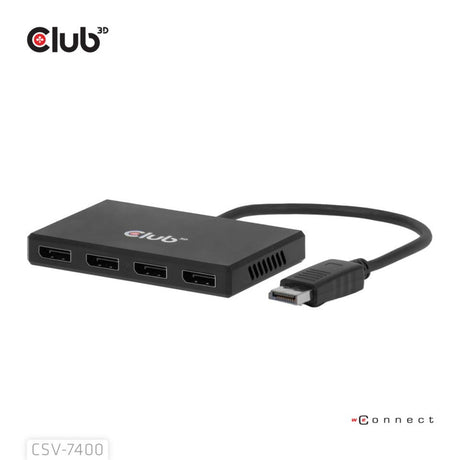 Club 3d displayport splitter (zwart)