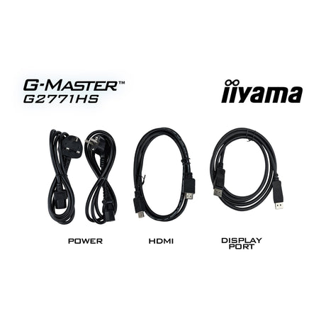 Iiyama g-master red eagle g2771hs-b1 27 gaming monitor (zwart, 2x hdmi, displayport, 240 hz)