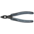 Knipex electronic super knips xl esd 78 61 140 esd elektronica-tang (grijs)